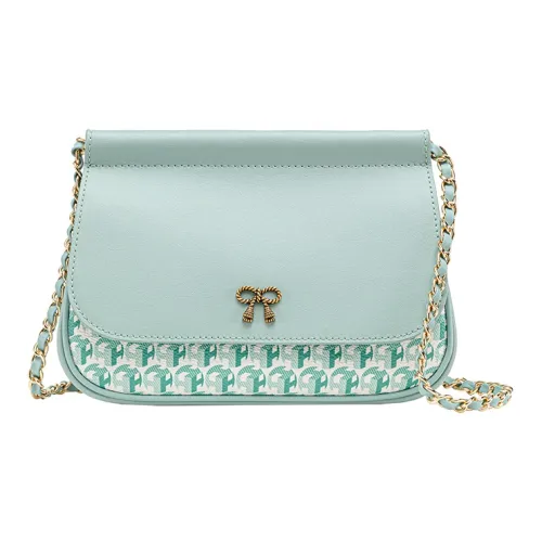 VANESSA HOGAN Сумка из ПВХ Трапеция Сумка через плечо Сумка на плечо Женская Зеленая