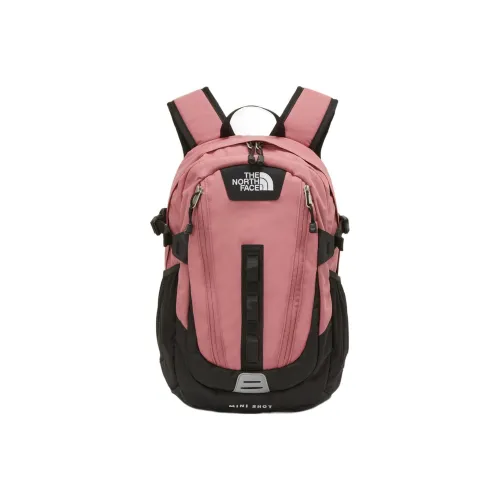 THE NORTH FACE 16,6L Рюкзак Двойная плечевая сумка для активного отдыха переработанный полиэстер переработанный материал розовый и черный унисекс