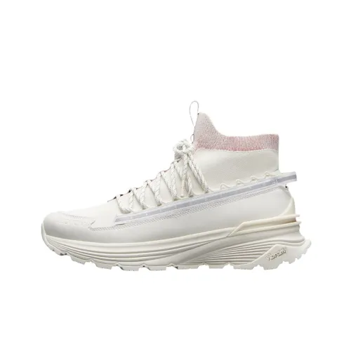 Moncler Monte Runner High Топ Спортивная Повседневная Обувь Мужская Белая