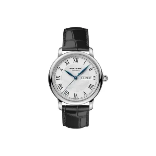 MONTBLANC Автоматический Механический Часы Мужские 39 мм Белый Циферблат