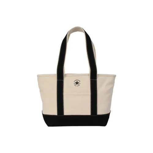 Конверс Хлопок Тоут Сумка Сумка для покупок Сумка на плечо Сумка обычная унисекс черная