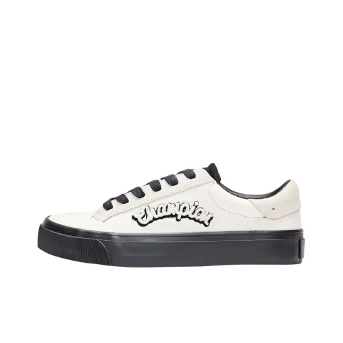 Champion Campus Star POP Low 1,0 Low Top Скейтборд Кроссовки Женские Белые Черные