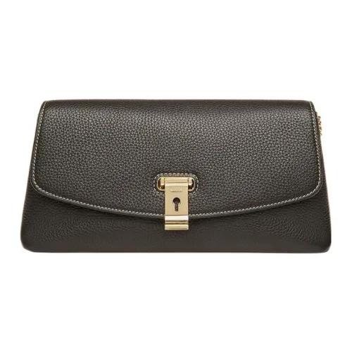 BALLY Телячья кожа Сумка через плечо Мини Женская Черная