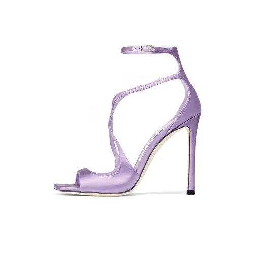 Jimmy Choo Azia One Strap Sandals 11cm Women's Purple