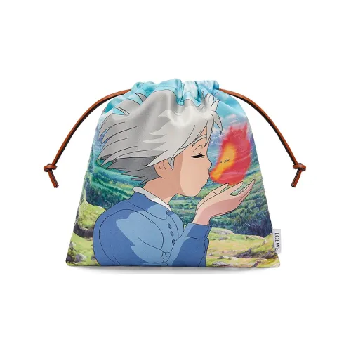 LOEWE Hallow's Mobile Замок Сумка из холста Клатч Женские Многоцветный