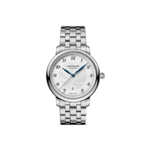 MONTBLANC Автоматический Механический Часы для Мужчин 42 мм Серебряные