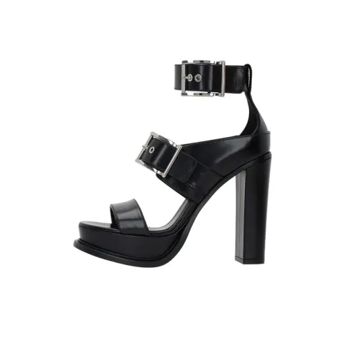Alexander McQueen One Sandals Strap 11cm Women's Black