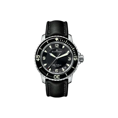 BLANCPAIN Автоматический Механический Часы Мужские FIFTY FATHOMS 45 мм Черные