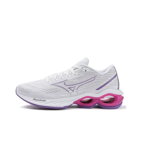 Mizuno Creation 24 Беговые кроссовки Низкий Топ Белый Женский