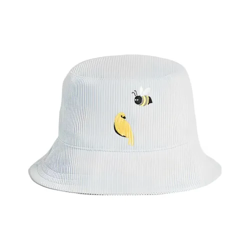 THOM BROWNE Cotton Bucket Hats Светло-синий Мужской