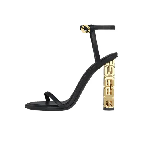 Givenchy One Ремень Сандалии Женские Черные