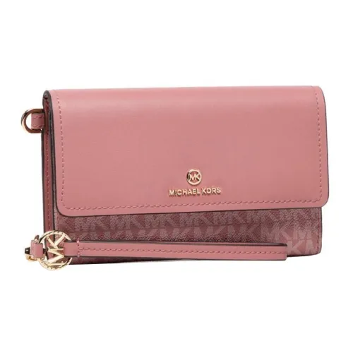 MICHAEL KORS Кожа Детали Кошелек Женские Розовый