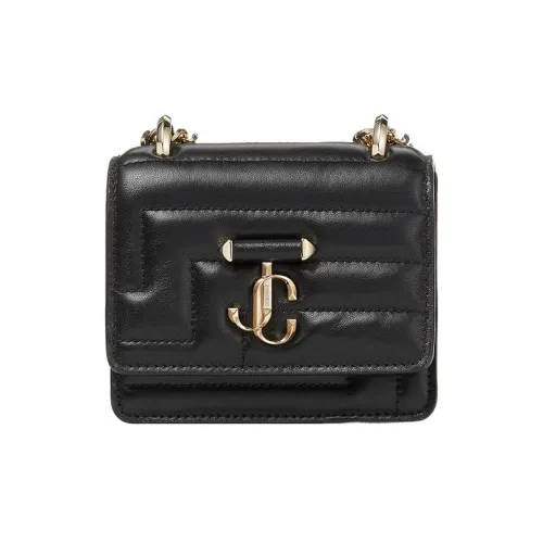 Jimmy Choo Напп Кожа Сумка через плечо Экстра мини Женская Черная