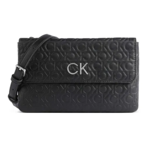 CALVIN KLEIN Сумка через плечо из искусственной кожи женская черная