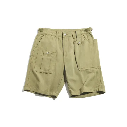 MADEN Khaki Мужские Повседневные Шорты