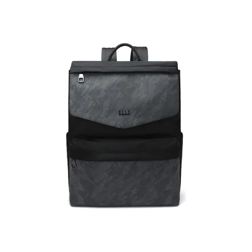 ELLE HOMME Ткань Рюкзак Стандартный Унисекс Черный