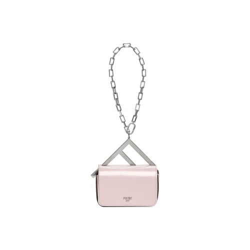 FENDI Телячья кожа Сумка Мини Женская Розовая