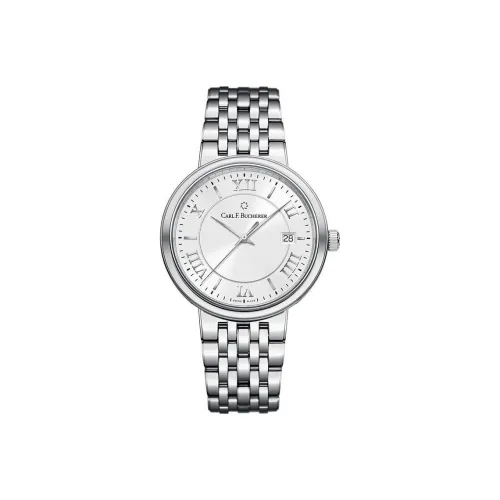 Carl F.Bucherer Автоматический Механический Механизм Мужские Часы ADAMAVI Collection 39 мм Серебряные