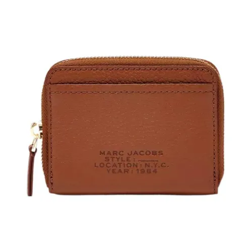 MARC JACOBS Full с рельефом Личи кожа кошелек женский CAMEL