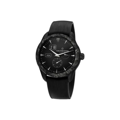 BUCHERER MANERO Collection Автоматический Механический Механизм Мужские Часы Часы 41,6 мм Черный Циферблат