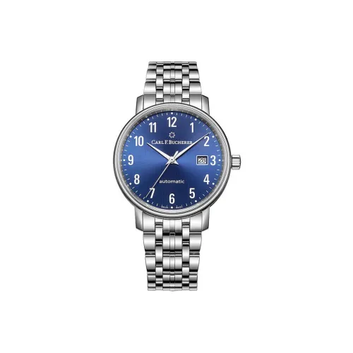 Carl F.Bucherer Автоматический Механический Механизм Мужские Часы ADAMAVI Collection 40 мм Синий