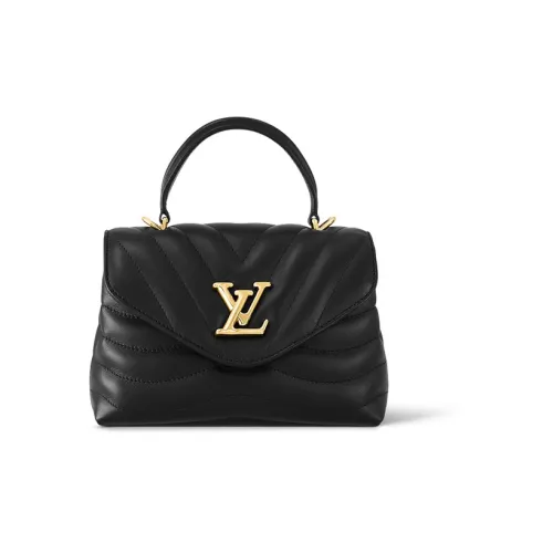 LOUIS VUITTON New Wave Гладкая коровья кожа Сумка через плечо Сумка Обычный Женский Черный