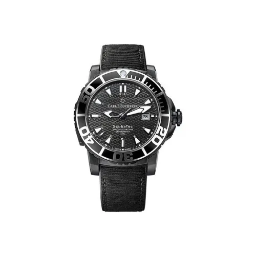 Carl F.Bucherer Автоматический Механический Часы Мужские PATRAVI Collection 44,6 мм Черные