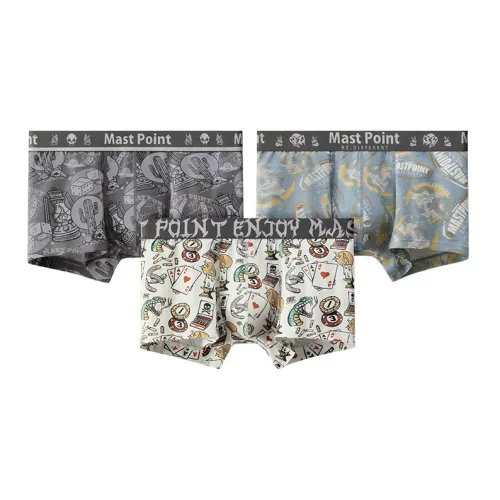 Mast Point Мужское нижнее белье 3 штуки с набором в подарочную коробку включено