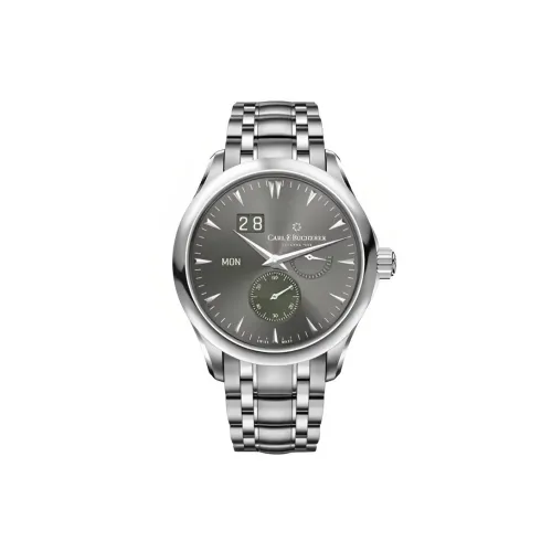 Carl F.Bucherer Автоматический Механический Механизм Мужские Часы из Коллекции MANERO 41,6 мм Серый