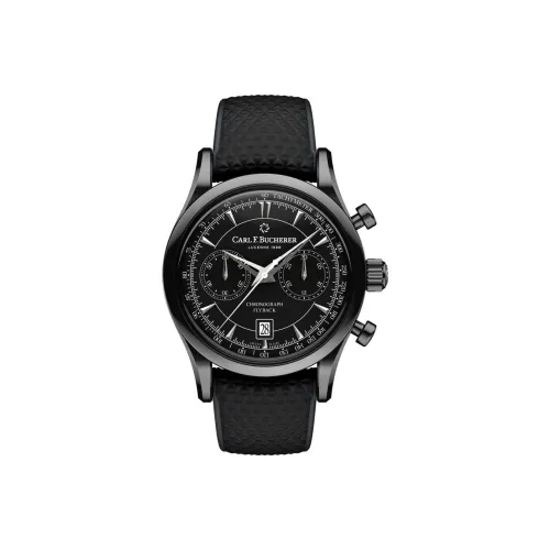 Carl F.Bucherer Автоматический Механический Механизм Мужские Часы из Коллекции MANERO 43 мм Черные