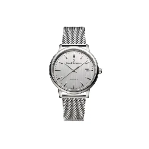 Carl F.Bucherer Автоматический Механический Механизм Мужские Часы 39 мм Серебряный