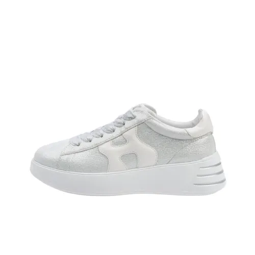 HOGAN H564 Low Топ Стильные Скейтбординги Женские Серый