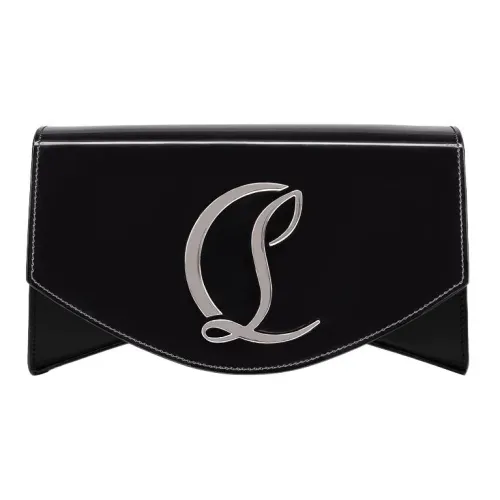 CL LUBOTING Телячья кожа Клатч Сумка через плечо Сумка на плечо Женская Черная