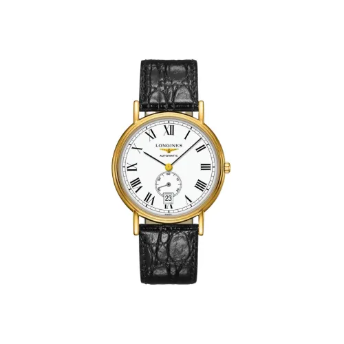 LONGINES Fashion Collection Автоматический Механический Механизм Мужские Часы Часы 38,5 мм Черный Циферблат