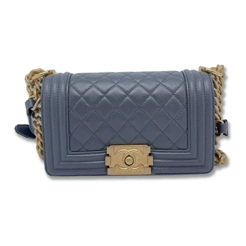 CHANEL LEBOY Телячья кожа Сумка Сумка через плечо Сумка через плечо Женская Серый