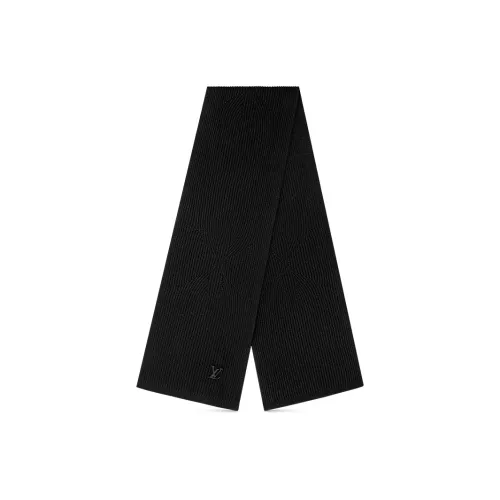 LOUIS VUITTON AHEAD Вязаные шарфы Мужской Черный