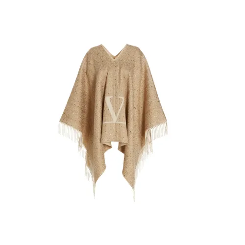 Valentino Кашемир Шали Коричневый Женские