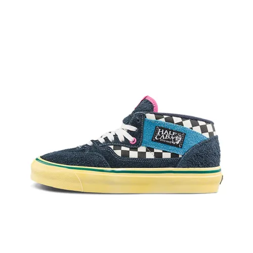 Liberaiders x Vans 33 DX CLASSICS Abrasion Resistant MID Топ Скейтборд Кроссовки Unisex Синий Черный
