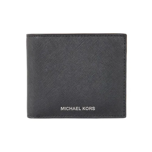 MICHAEL KORS Кошелек из коровьей кожи Мужской Черный