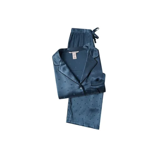 Victoria's Secret Пижамный комплект женский темно-синий