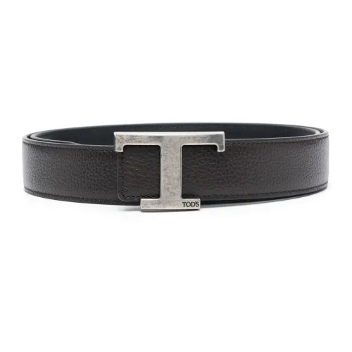TOD'S Ремни из коровьей кожи, коричневый, мужской