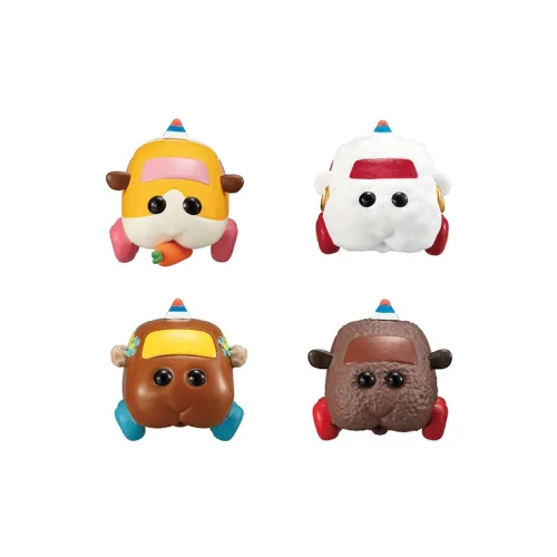 BANDAI Морская свинка Molcar Это IS Вторая выпуск OF PUI Molker. Счастливый Draw Целая коробка 4 шт