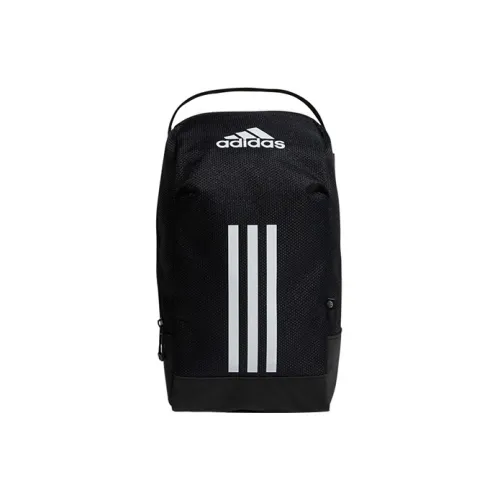 Adidas Полиэстер Футбол Сумка Спортивная Сумка для Обуви Сумка Средняя Унисекс Черная