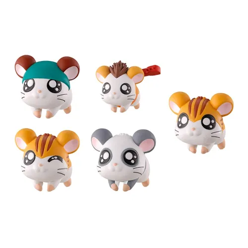 BANDAI Hugcot Tottoko Hamtaro Chury Hamster Lucky Draw Целая коробка 6 шт