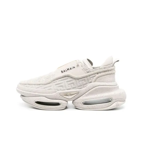 BALMAIN B Смелый Низкий Топ Спортивный Лайфстайл Повседневная Обувь Мужская Белая