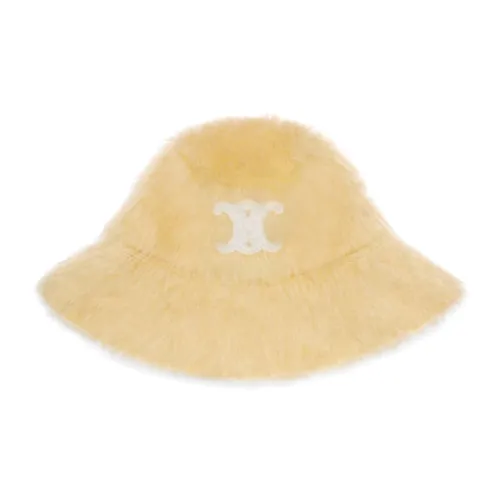 CELINE Шляпы ведра Желтые Женские