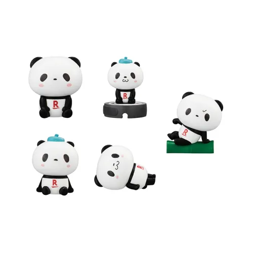 BANDAI Покупка Панда Hug Bed Счастливый Draw Целая коробка 5 шт