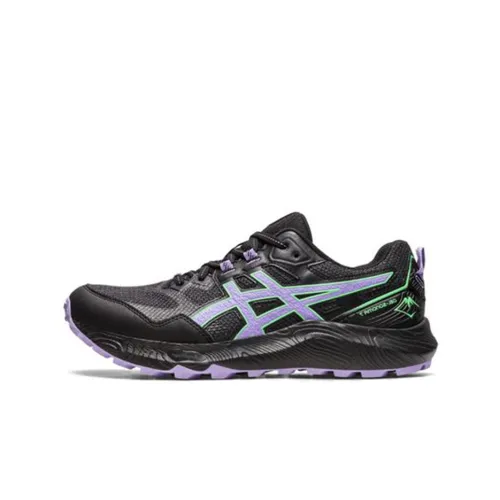 Asics Gel Sonoma 7 Low Топ Беговые кроссовки Женские Черный Фиолетовый