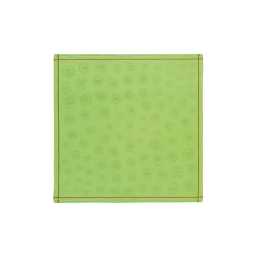 LONGCHAMP Вязаные шарфы Зеленый Женские