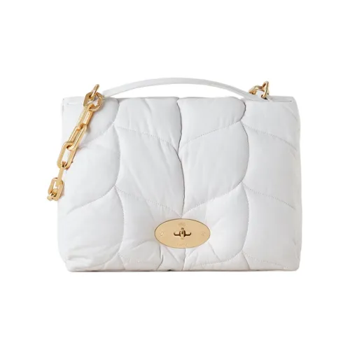 Mulberry Наппковая кожа одно плечо сумка женский белый